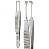 MILTEX HARMON Fixation Forceps, 3" (7.6 cm), delicate, 4 X 5 teeth, 2.5 mm wide jaws. MPN: 18-916
