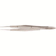 MILTEX HARMS Suturing Forceps, 4-1/8" (10.5 cm), straight, 0.6 mm wide handles, tying platform, 0.6 mm wide at tip. MPN: 18-946