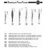 MILTEX MCPHERSON Micro Iris Suturing Forceps, 3-1/2" (8.9 cm), angled, smooth platform 0.3 X 5 mm, no teeth. MPN: 18-949 - Image 2