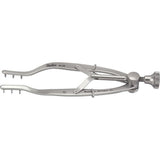 MILTEX STEVENSON Lacrimal Sac Retractor, 3-1/4" (8.3 cm), 3 X 3 prongs 3 mm deep. MPN: 18-96
