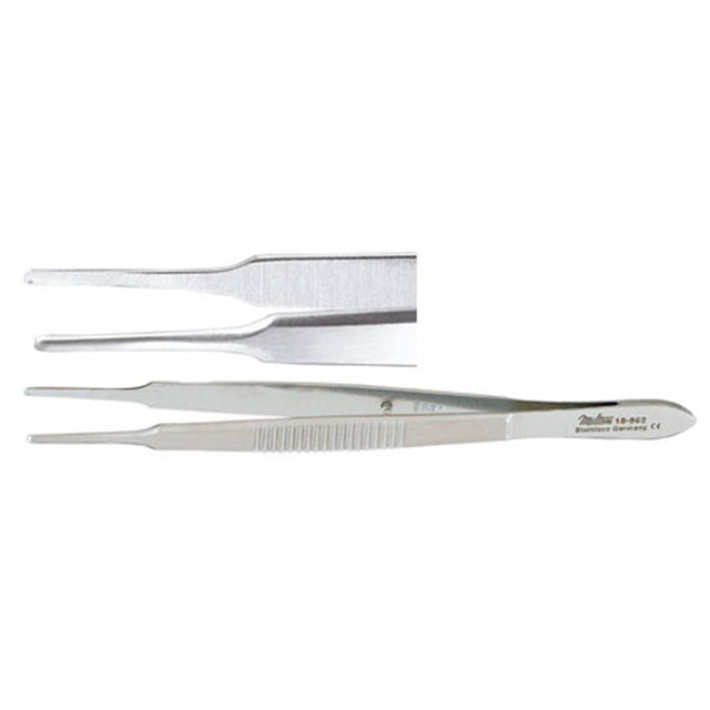 MILTEX MCCULLOUGH Utility Forceps, 4" (10.2 cm), smooth tips, 1.5 mm wide. MPN: 18-962