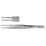 MILTEX MCCULLOUGH Suturing Forceps, 4" (10.2 cm), cross-serrated jaws 1.5 mm wide with 1 X 2 teeth. MPN: 18-966
