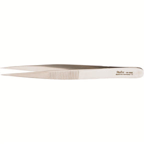 MILTEX THORPE Corneal & Splinter Forceps, 4" (10.2 cm), very sharp points, fine serrated tips. MPN: 18-980