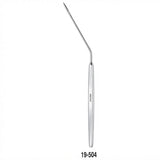 MILTEX SEXTON Ear Knife, 7" (17.8 cm), angled. MPN: 19-504