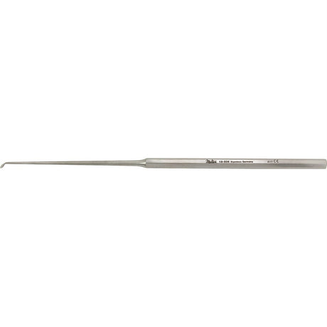 MILTEX ROSEN Knife Curette, 5-7/8" (150.5mm) Length, Large Blade, 2.6mm dimeter, angled up 45 degrees, octagonal handle. MPN: 19-506