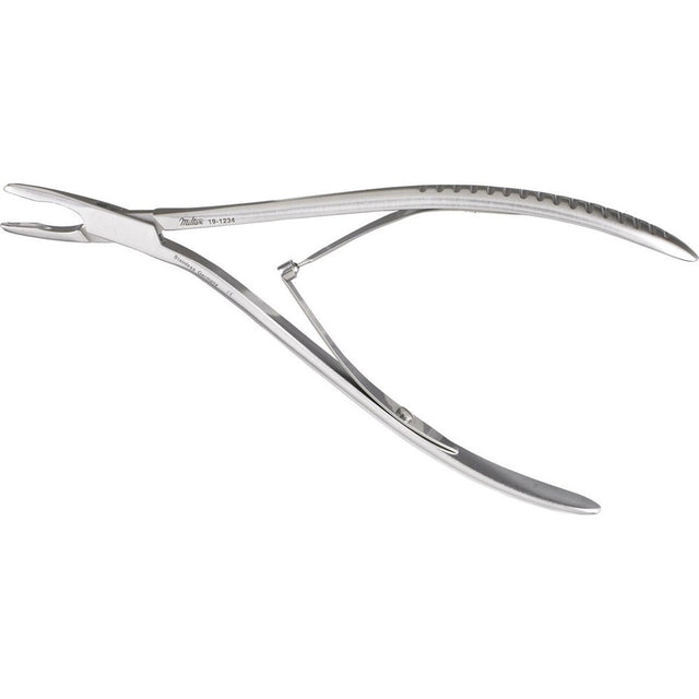 MILTEX JUERS-LEMPERT Rongeur, 7-1/4", Curved Handle, 3mm Bite. MPN: 19-1234