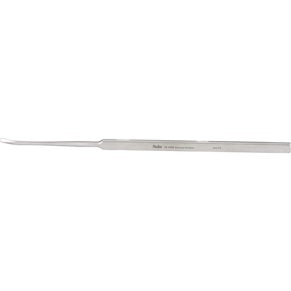 MILTEX LEMPERT Elevator, 7-1/2" (189.5mm), curved 3mm blade, light pattern. MPN: 19-1336
