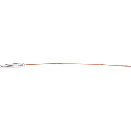 MILTEX BROWN Applicator, 6" (15.2 cm), cross-serrated tip, copper. MPN: 19-182
