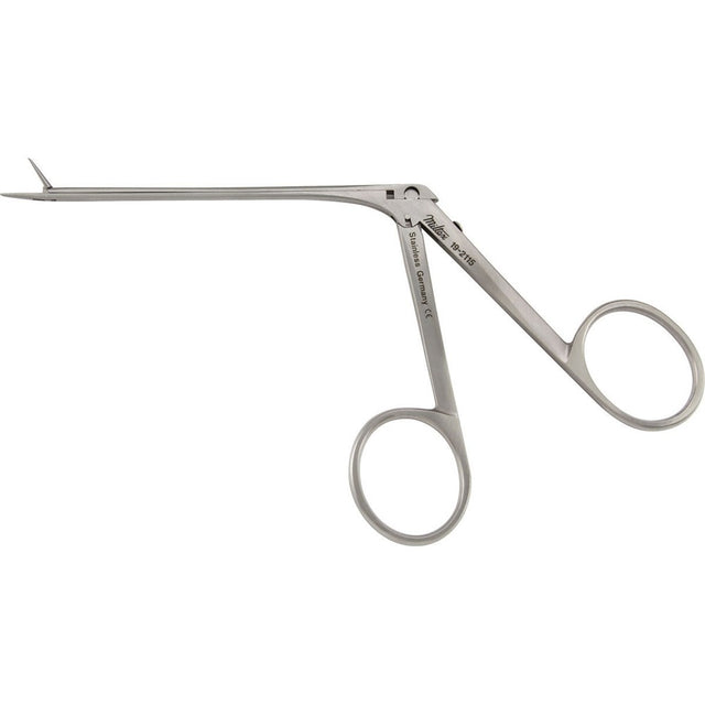 MILTEX BELLUCCI Ear Forceps, 2-61/64" (7.5 cm) shaft, serrated jaws 8 mm. MPN: 19-2115