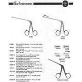 MILTEX BELLUCCI Micro Ear Scissors, 3" (77.5mm) shaft, 4 mm Blades, Alligator Type, Ebony finish. MPN: 19-2150-B - Image 4