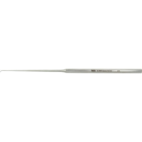 Miltex House Needle, 6¼" (15.8 cm), Fully Curved, Semi-Sharp, Malleable Shaft. MPN: 19-2500