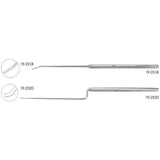 MILTEX HOUSE Elevator, 6" (155mm), 1mm wide x 12mm long tip angled 15 degrees, Octagonal Handle, referred to as "The Gimmick". MPN: 19-2518 - Image 2