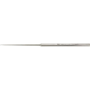 MILTEX HOUSE Incudostapedial Joint Knife, 6" (153.5mm), 0.5mm wide x 1.5mm long blade, angled 20 degrees, Octagonal Handle. MPN: 19-2524