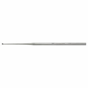 MILTEX BUCK Ear Curette, 6-1/2" (16.5 cm), angled, sharp, size 00. MPN: 19-270