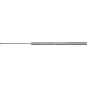 MILTEX BUCK Ear Curette, 6-1/2" (16.5 cm), angled, sharp, size 0. MPN: 19-272