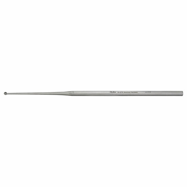 MILTEX BUCK Ear Curette, 6-1/2" (16.5 cm), angled, sharp, size 2. MPN: 19-276