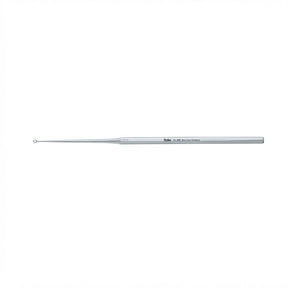 MILTEX BUCK Ear Curette, 6-1/2" (16.5 cm), straight, blunt, size 0. MPN: 19-282
