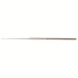 MILTEX BUCK Ear Curette, 6-1/2" (16.5 cm), angled, blunt, size 0. MPN: 19-292