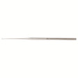 MILTEX BUCK Ear Curette, 6-1/2" (16.5 cm), angled, blunt, size 1. MPN: 19-294
