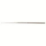 MILTEX BUCK Ear Curette, 6-1/2" (16.5 cm), angled, blunt, size 1. MPN: 19-294