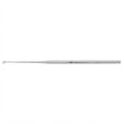 MILTEX BUCK Ear Curette, 6-1/2" (16.5 cm), angled, blunt, size 3. MPN: 19-298