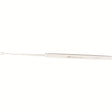 MILTEX SHAPLEIGH Ear Curette, 6" (15.2 cm), large size, serrated loop. MPN: 19-302