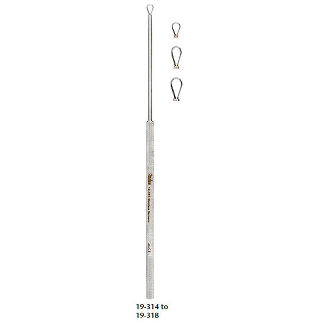 MILTEX BILLEAU Flexible Ear Loop, 6-1/2" (165mm), Medium Size No. 2. MPN: 19-316