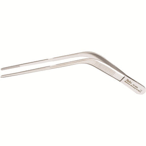 MILTEX WILDE Ear Forceps, 5 1/4" (13.3cm) cross action, angular with serrated tips. MPN: 19-356