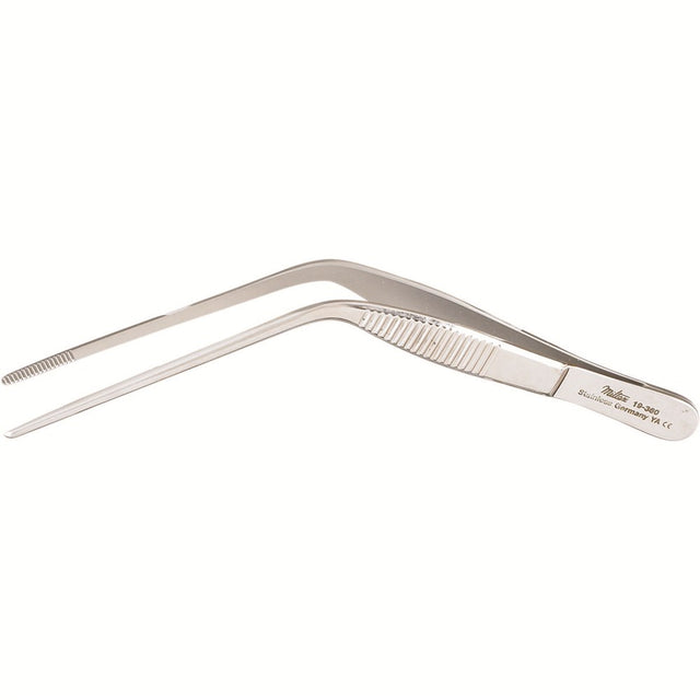 MILTEX BLAKE Ear Forceps, 4-1/2" (11.4 cm), very delicate, angular with serrated tips. MPN: 19-360