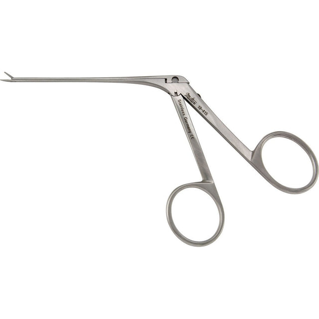 MILTEX HOUSE Miniature Forceps, 2-/78" (7.3 cm) shaft, finely serrated jaws 4 mm, extra delicate. MPN: 19-415
