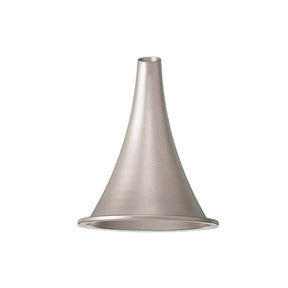 MILTEX FARRIOR Ear Speculum, oval, angled end, nonglare stainless, single size 4, 5 X 6 mm. MPN: 19-50-4