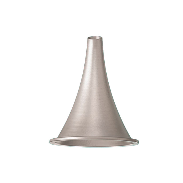 MILTEX FARRIOR Ear Speculum, oval, angled end, nonglare stainless, single size 4, 5 X 6 mm. MPN: 19-50-4