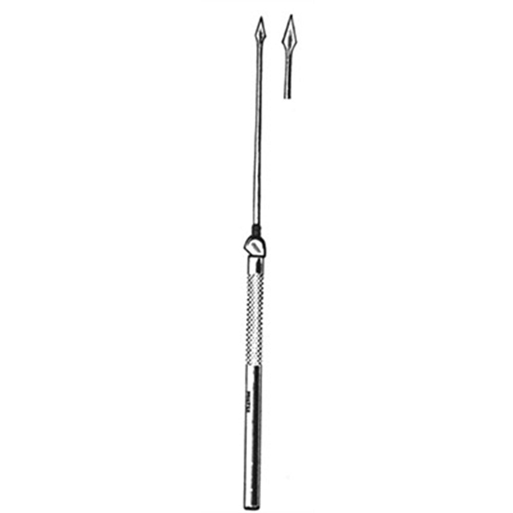 MILTEX POLITZER Ear Knife, 7-1/2" (19.1 cm), in reversible swivel handle (use in straight or angled position). MPN: 19-524 - Image 2