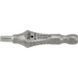 MILTEX HOUSE Cutoff Adaptor, 4 mm tubing end, for use with ROSEN Suction Tubes, stainless steel. MPN: 19-540