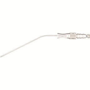 MILTEX FRAZIER Suction Tube, 7" (175mm), 10 French, 3.3mm, with finger cut-off, angled. MPN: 19-575