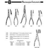 MILTEX BEYER Rongeur, 7" (177mm), double action, slightly curved jaws 3mm wide. MPN: 19-844 - Image 4