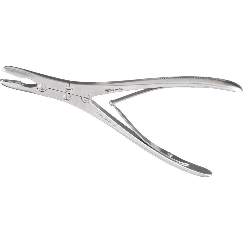 MILTEX RUSKIN Rongeur, 7-1/4" (185mm), Straight, 5mm Bite Jaws, Double Action. MPN: 19-850