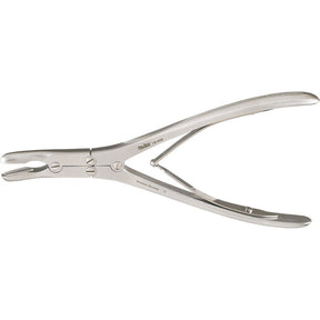 MILTEX RUSKIN Rongeur, 7-1/4" (185mm), Curved, 6mm Bite Jaws, Double Action. MPN: 19-856