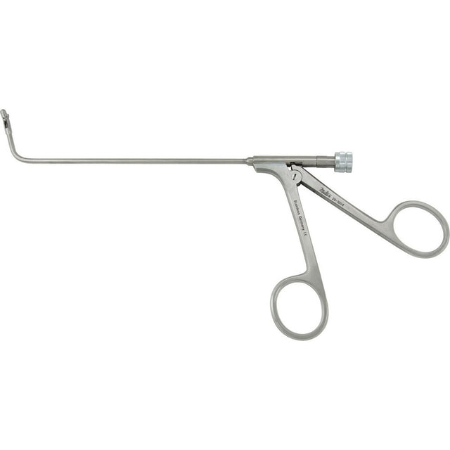 MILTEX Biopsy Forceps, double action, 5-7/8" (15 cm) working length, 3 mm round jaws, 70 horizontal jaws, luer lock port/cleaning'. MPN: 20-1004