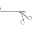 MILTEX Frontal Sinus Recess Giraffe Forceps, 5-1/2" shaft, 2 X 4 mm, 90 degree horizontal jaws, luer lock port/cleaning. MPN: 20-1016