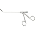MILTEX Pear Shaped Cup Forceps, 3-15/16" (10 cm) working length, horizontal opening 45 degree, luer lock port/cleaning. MPN: 20-1032
