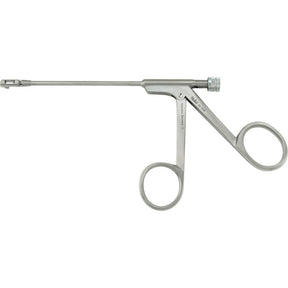 MILTEX Ostrum Antrum Punch-Backbiter - bite, 3-5/8" (9.2 cm) shaft, 2.5 X 7 mm bite, right, luer lock port/cleaning. MPN: 20-1038