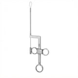 MILTEX BRUENING Nasal Snare, 9" (230mm), bayonet shape for unobstructed view stylet only for BRUENING Snare. MPN: 20-177