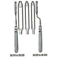 MILTEX BALLENGER Swivel Knife, 7-3/4" (19.1 cm), straight, 5 mm width. MPN: 20-220