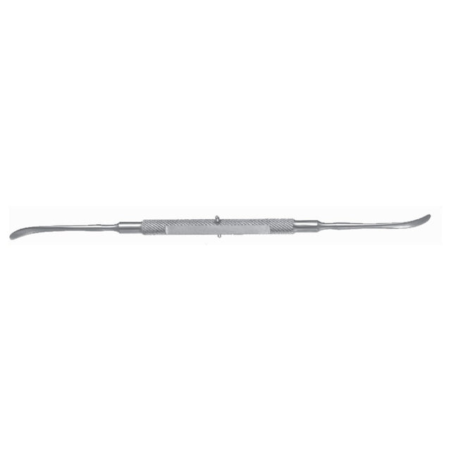 MILTEX ROGER Septum Elevator, 7-3/4" (19.7 cm), double end with curve, semi-sharp & blunt blades. MPN: 20-238