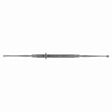 MILTEX DUNNING Elevator & Curette, 8-1/4" (21 cm), blunt elevator & sharp small oval curette. MPN: 20-242
