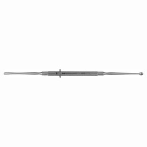 MILTEX DUNNING Elevator & Curette, 8-1/4" (21 cm), blunt elevator & sharp small oval curette. MPN: 20-242