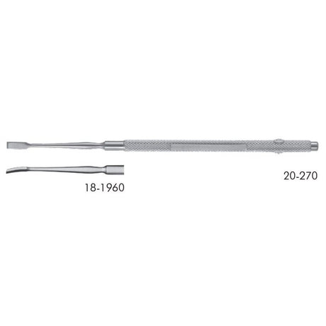 MILTEX FREER Submucous Chisel, 6-1/2" (16.5 cm), straight, 4 mm wide. MPN: 20-270