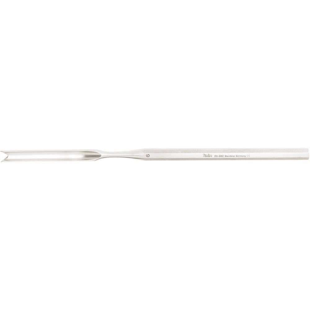 MILTEX BALLENGER V-Shaped Chisel, 6-1/4" (15.9 cm), 6 mm wide. MPN: 20-282