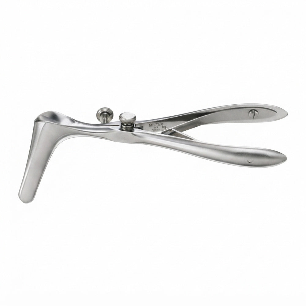MILTEX KILLIAN Septum Speculum, 6" (15.2 cm), 3" (7.6 cm) blades, with set screw. MPN: 20-30